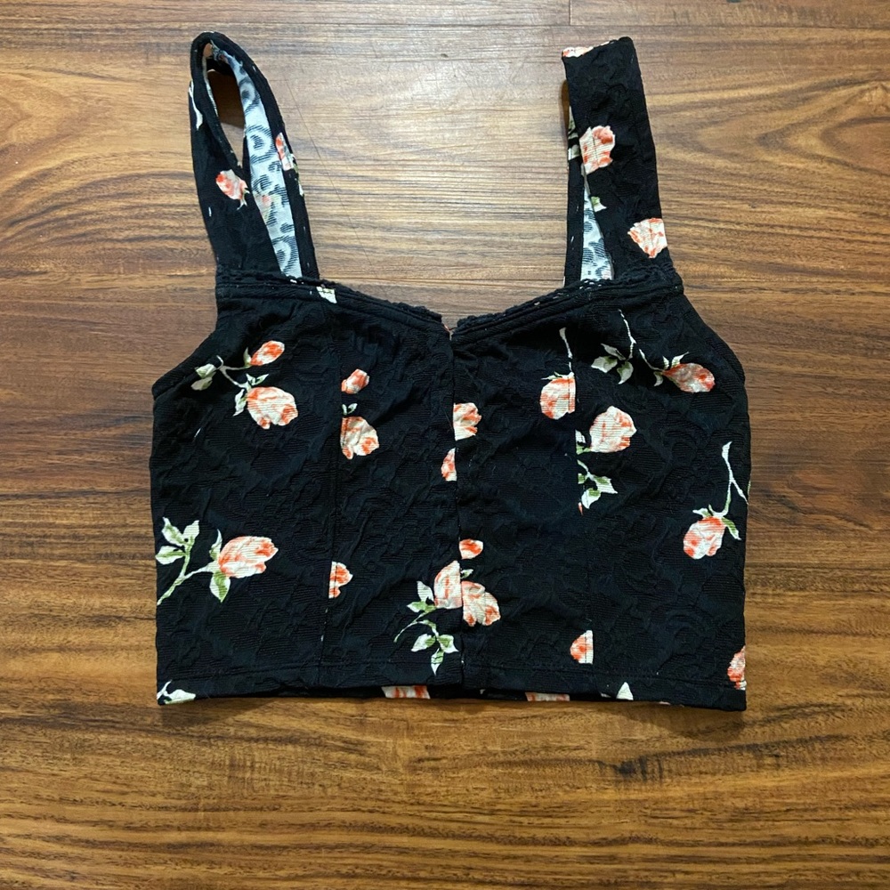 Floral Crop Top
